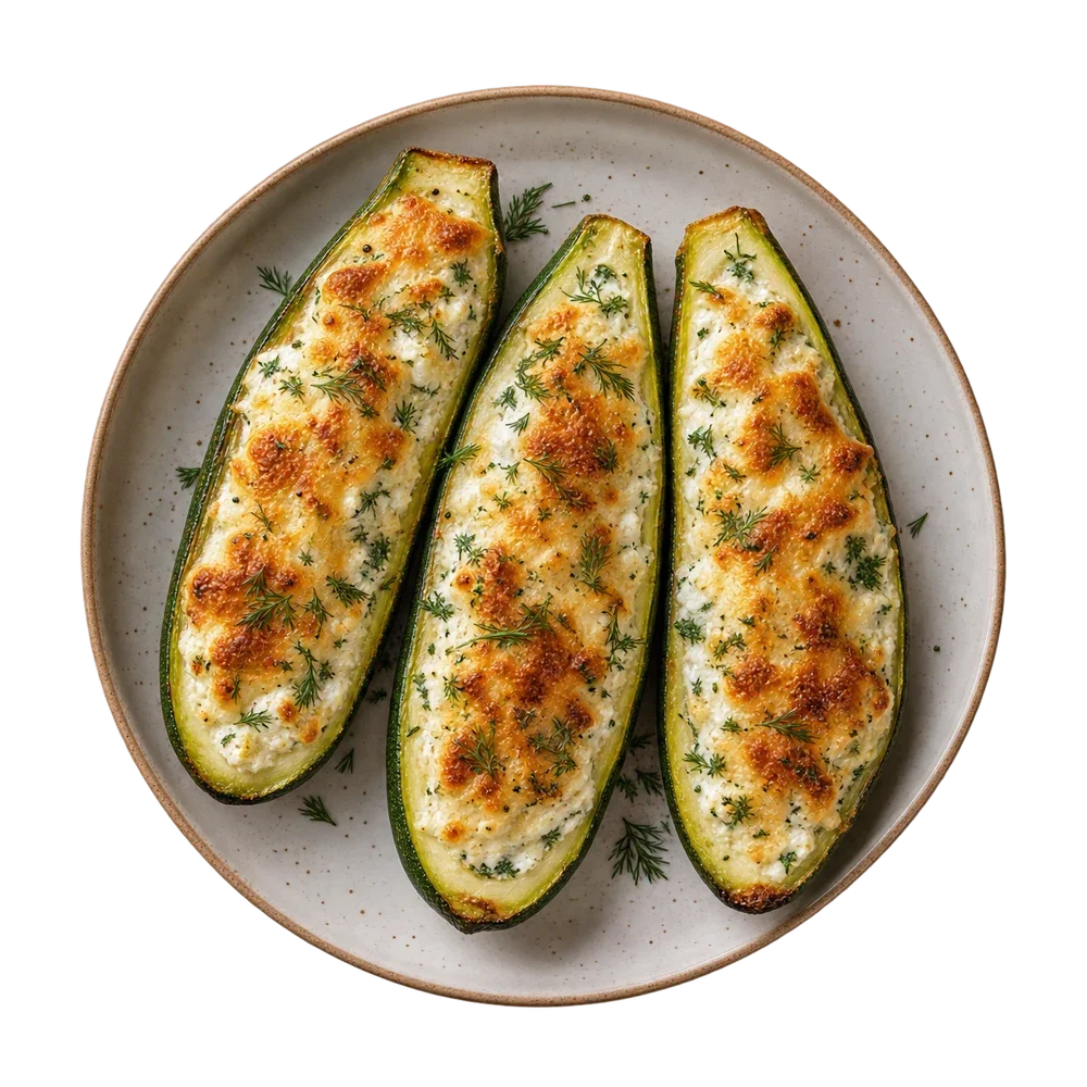 Кабачки с творогом